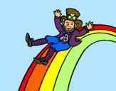 Dibujo Duende en el arco iris pintado por SKARLYTH