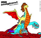 Dibujo Imaginext 9 pintado por  ALEXXX