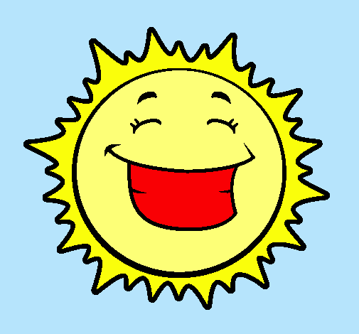 Sol sonriendo