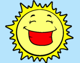 Dibujo Sol sonriendo pintado por LAUBEJAR
