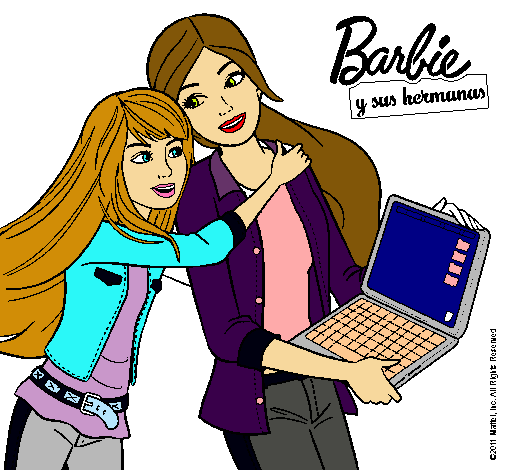 El nuevo portátil de Barbie