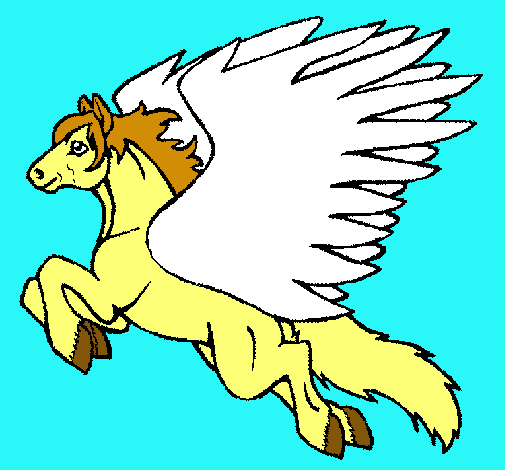 Pegaso volando