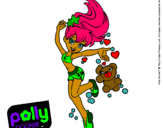 Dibujo Polly Pocket 14 pintado por LIIMA