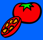 Dibujo Tomate pintado por carloat12385