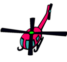 Dibujo Helicóptero V pintado por OSMAR 