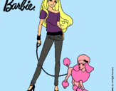 Dibujo Barbie con look moderno pintado por milagros14455
