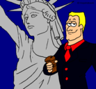 Dibujo Estados Unidos de América pintado por pedro4