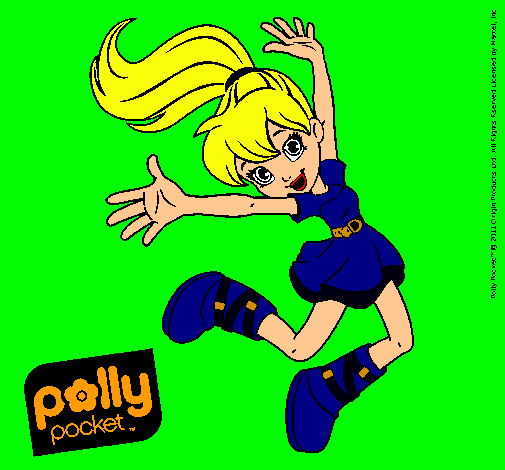 Dibujo Polly Pocket 10 pintado por dominique1