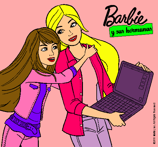 El nuevo portátil de Barbie