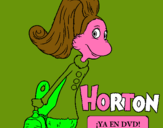 Dibujo Horton - Sally O'Maley pintado por ty65u