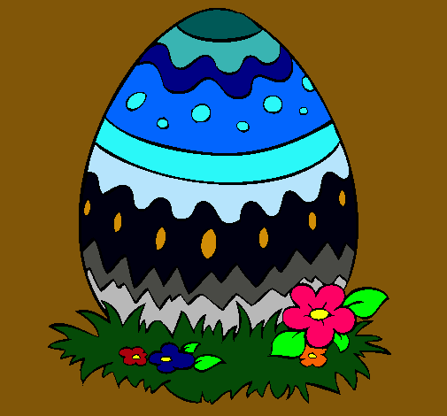 Dibujo Huevo de pascua 2 pintado por sergisan