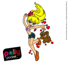 Dibujo Polly Pocket 14 pintado por monica49