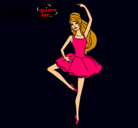 Dibujo Barbie bailarina de ballet pintado por YVONNESARAST