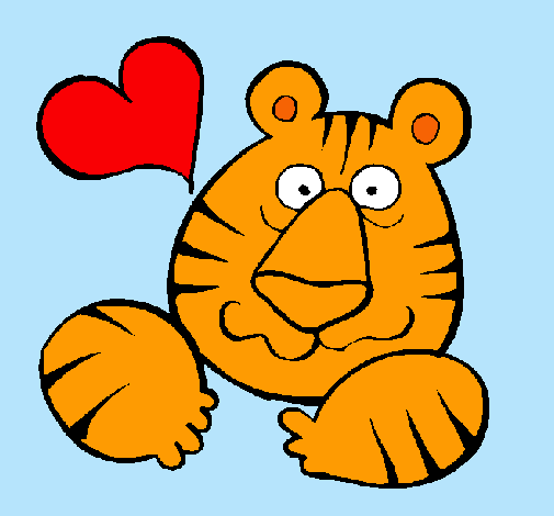 Tigre loco de amor