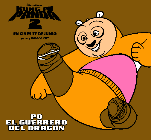 Po el guerrero del dragón