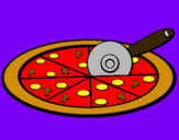 Dibujo Pizza pintado por Natalia-Rubio