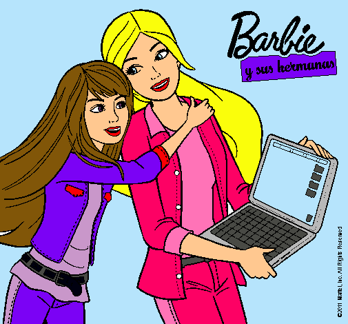 El nuevo portátil de Barbie