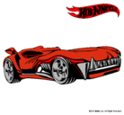 Dibujo Hot Wheels 3 pintado por igmar