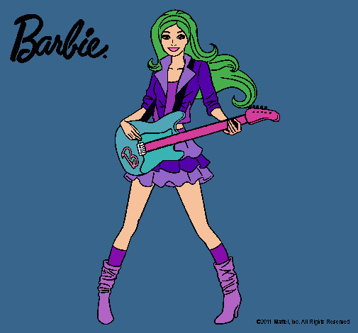 Barbie guitarrista