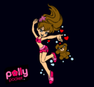 Dibujo Polly Pocket 14 pintado por GARI21