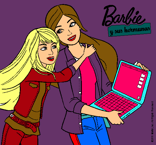 El nuevo portátil de Barbie