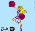 Dibujo Barbie animadora pintado por lala49