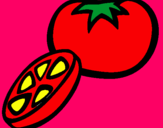 Dibujo Tomate pintado por jiaahfeur