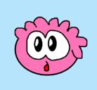 Dibujo Puffle 2 pintado por steffy