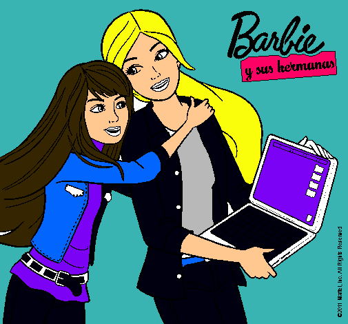 El nuevo portátil de Barbie