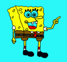 Dibujo Bob Esponja pintado por stephen