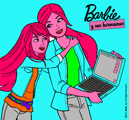 El nuevo portátil de Barbie