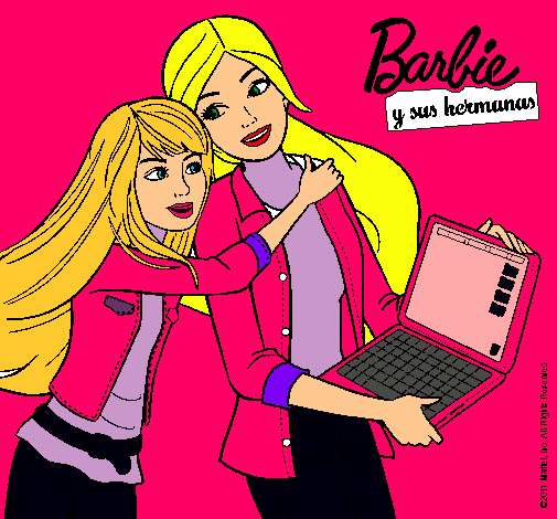 El nuevo portátil de Barbie