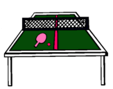 Dibujo Tenis de mesa pintado por Ayluu