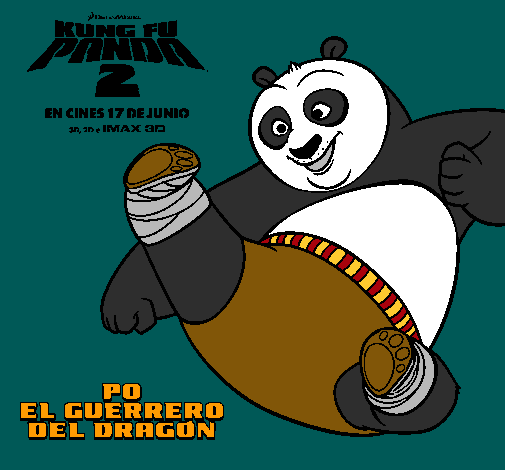 Po el guerrero del dragón