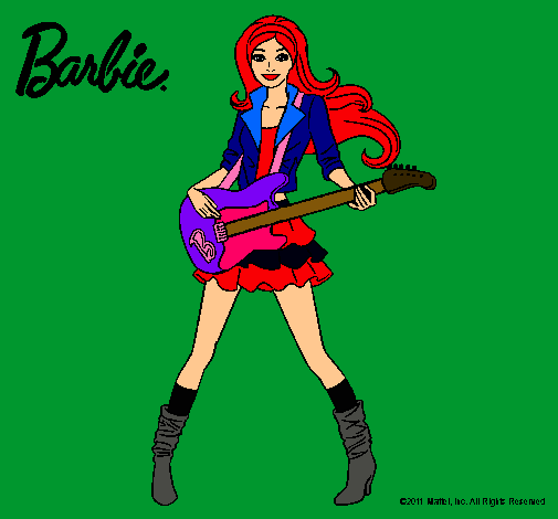 Barbie guitarrista