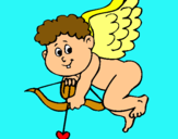 Dibujo Cupido pintado por giovis