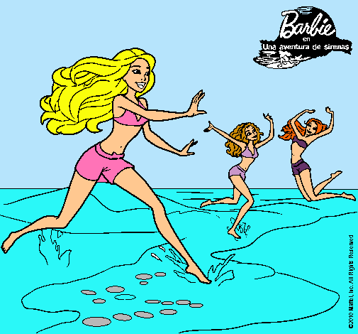 Barbie de regreso a la playa