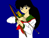 Dibujo Kagome pintado por Ikisatashi