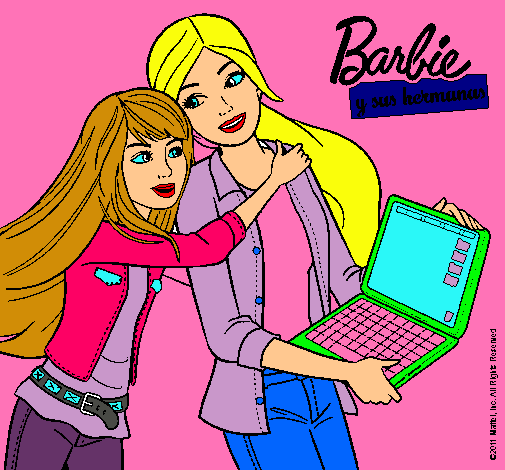 El nuevo portátil de Barbie