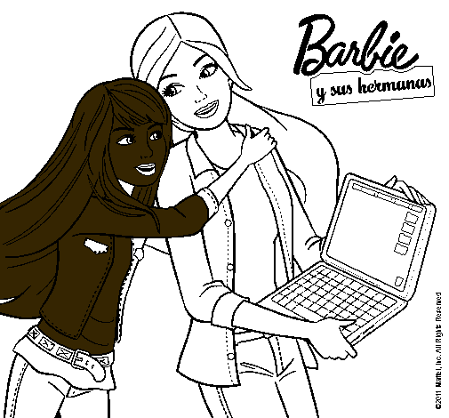 El nuevo portátil de Barbie