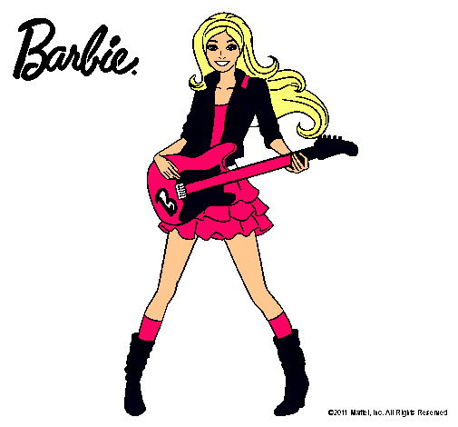 Barbie guitarrista