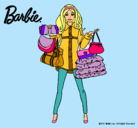 Dibujo Barbie de compras pintado por xuky