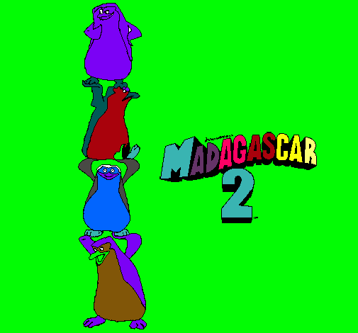 Madagascar 2 Pingüinos