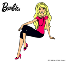 Dibujo Barbie moderna pintado por sofiahernand