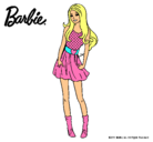 Dibujo Barbie veraniega pintado por giannarella