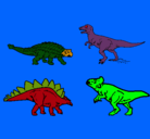 Dibujo Dinosaurios de tierra pintado por Oscarito25