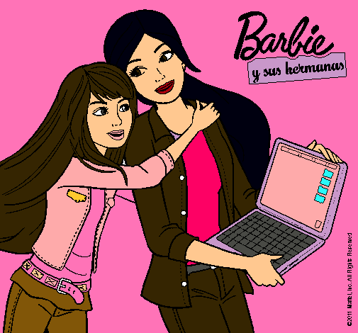 El nuevo portátil de Barbie