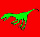 Dibujo Velociraptor II pintado por winier