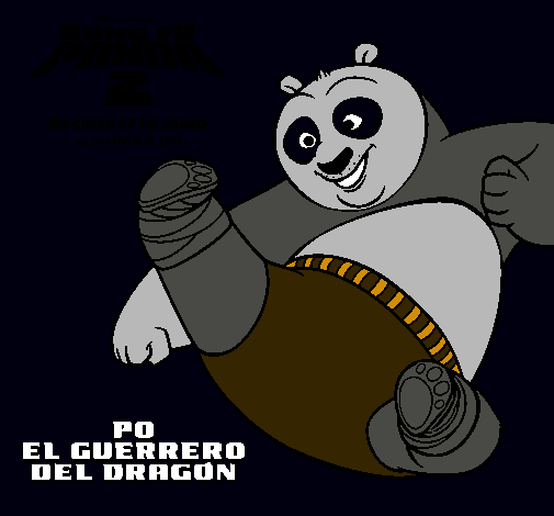 Po el guerrero del dragón