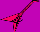 Dibujo Guitarra eléctrica II pintado por v5l5p5b